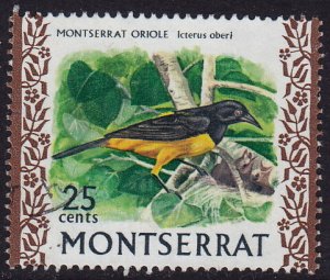 Montserrat - 1974 - Scott #239a - used - Bird Oriole