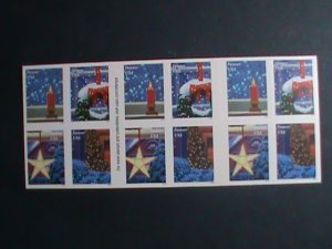 ​UNITED STATES-2016 SC#5144a -CHRISTMAS STAMP MNH BOOKLET- VERY FINE