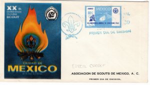 Mexico 1965 Sc C305 FDC-2