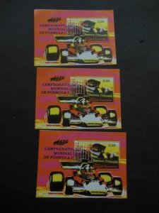 EDW1949SELL : BRAZIL : 1972. Scott #1247 Auto-Racing. 6 S/S. All VF MNH Cat $105