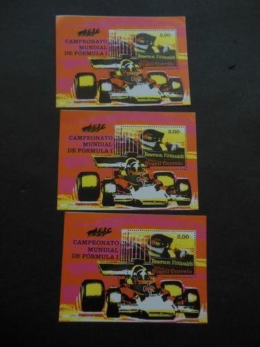 EDW1949SELL : BRAZIL : 1972. Scott #1247 Auto-Racing. 6 S/S. All VF MNH Cat $105