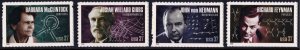 SC#3906-09 37¢ American Scientists Singles (2005) SA