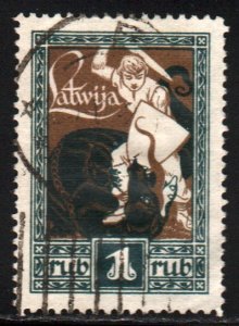 Latvia #67    used