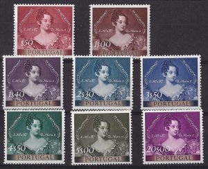 Portugal 1953 Stamp Centenary set fine mint sg1102-9 cat £140