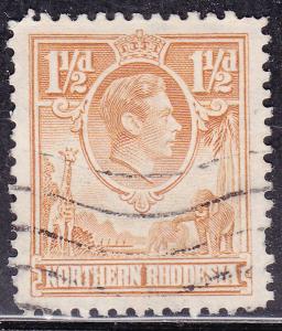 Northern Rhodesia 30 KGVI & African Wild Animals 1938