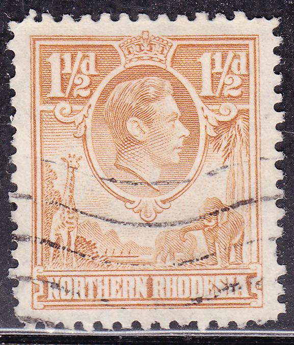 Northern Rhodesia 30 KGVI & African Wild Animals 1938