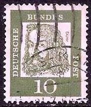 GERMANY #827, USED - 1961 - GER505