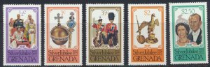 Grenada     SC# 788 - 792   MNH   QE II Silver Jubilee    see details/scans 