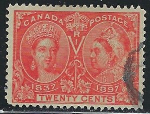 Canada 59 Used (?) 1897 issue / has full gum (fe2126)