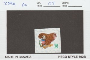 Scott# 2596 1992 29c Eagle and Shield Issue XF MNH