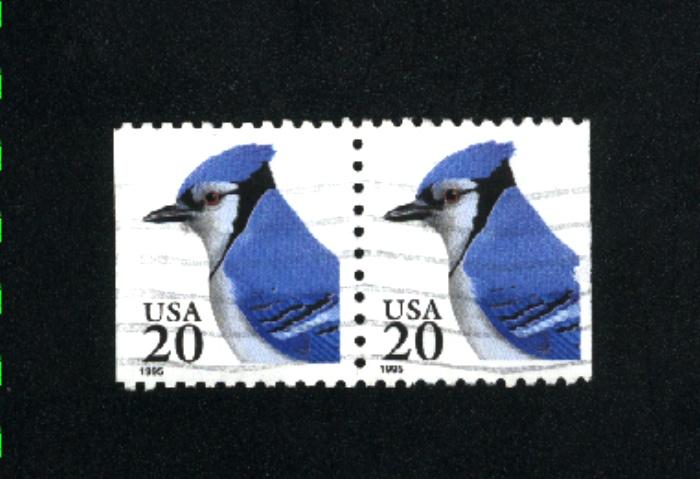 USA #2483   used  pair 1991-95 PD .12