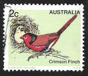 Australia #714 2c Birds - Crimson Finch