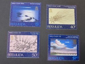 Bermuda 1985 Sc 478-481 set MNH