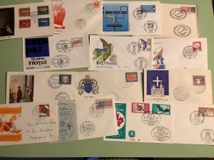 Germany collection of  25 postal covers Ref A860