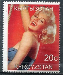 Kyrgyzstan 2000 MARILYN MONROE Stamp Perforated Mint (NH)