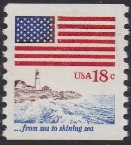 1891 Flag Coil MNH