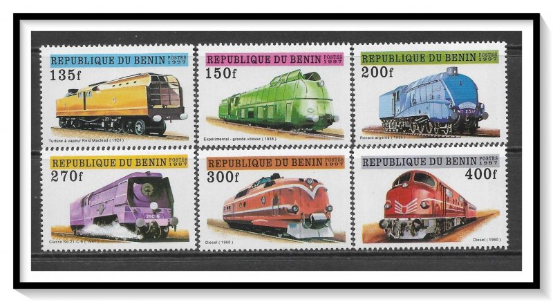 Benin #959-964 Trains Set MNH