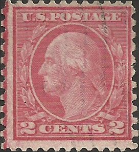 # 540 Used Carmine Rose George Washington