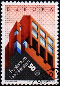 Liechtenstein.1987 50r  S.G.912 Fine Used