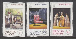 Pitcairn Islands 160-162 MNH VF