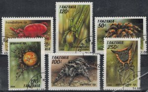 Tanzania - Scott 1235-1240