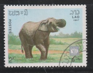 Laos 807 Elephants 1987