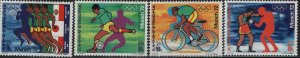 ETHIOPIA 630-3 FVF/VF MNH OLYMPICS