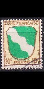 GERMANY Alliiert Franz. Zone [Allgemein] MiNr 0005 ( O/used ) [02]