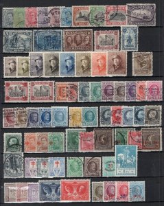 Belgium 1915-1930 Collection 132 Stamps Mint or Used Many Better CV$235