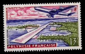 French Polynesia Scott C28 MNH** Papeete Airport stamp