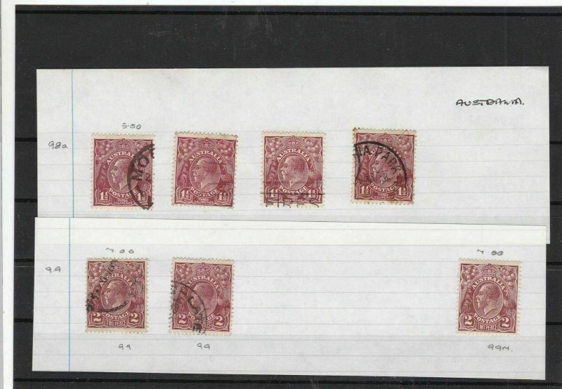Australia Early Stamps Ref 14310 