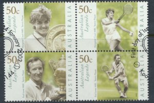 Australia SG 2264a  SC# 2128a  Used  with FD cancel Tennis see details & scan