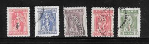 Greece # My 7 Used Mixture 10 Cent Collection / Lot