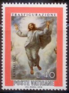 Vatican 1976 Moses Holding Tablets SC# 596 MNH-OG