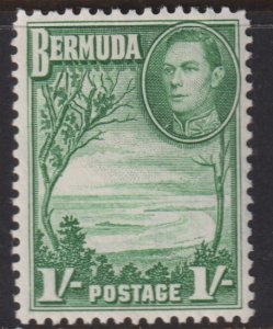 1938 - 1951 Bermuda Grape Bay 1/ issue MLH Sc# 122 CV $1.60