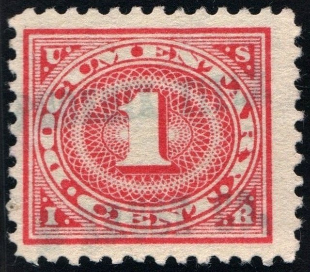 R228 1¢ Documentary Stamp (1917) Used United States, Revenues Stamp