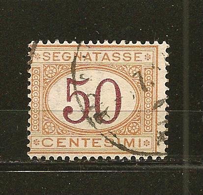 Italy J10 Postage Due Used