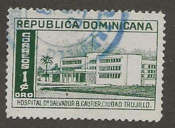 DOMINICAN REPUBLIC SC #  447    USED