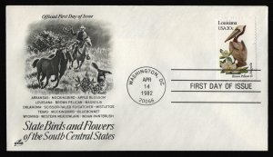 #1970 20c Louisiana, Art Craft H/C FDC **ANY 5=FREE SHIPPING**