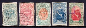 Ethiopia - Scott #87//91 - Used - A few toning specks - SCV $12