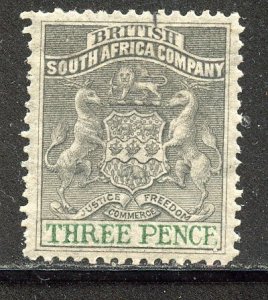 Rhodesia # 4, Mint Hinge. CV $ 25.00