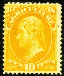 US Stamps # O5 MH F-VF Official Scott Value $525.00