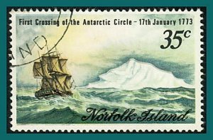 Norfolk Island 1973 Antarctic Circle, used #152,SG129