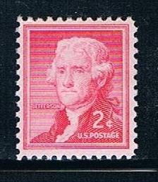 USA 1033: 2c Jefferson, single, MNH, VF
