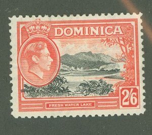 Dominica #108 Unused Single