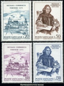Vatican City Scott 537-540 Mint never hinged.