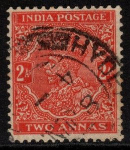 INDIA SG236 1932 2a VERMILION USED