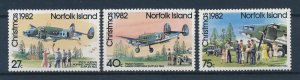 [117110] Norfolk Island 1982 Aviation World War II planes Christmas  MNH