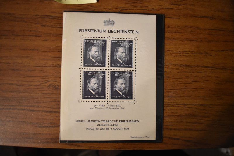 LIECHTENSTEIN  151  MNH  small stain on reverse