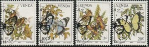 South Africa-Vendi,  #36-39 Used from 1980